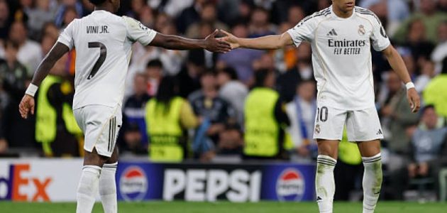مبابي وفينيسيوس… وجهان مختلفان في ريال مدريد